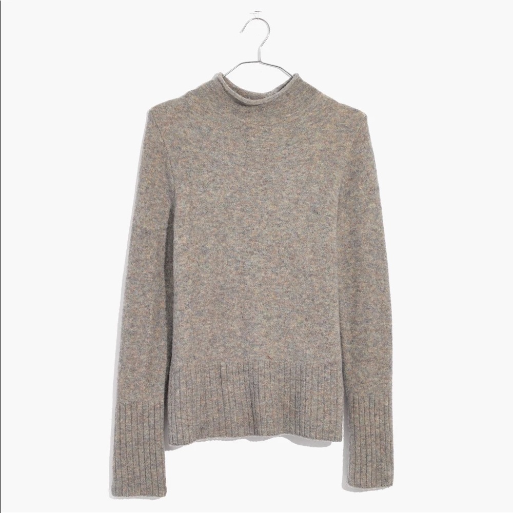 Madewell Inland Turtleneck Sweater in Coziest Yarn